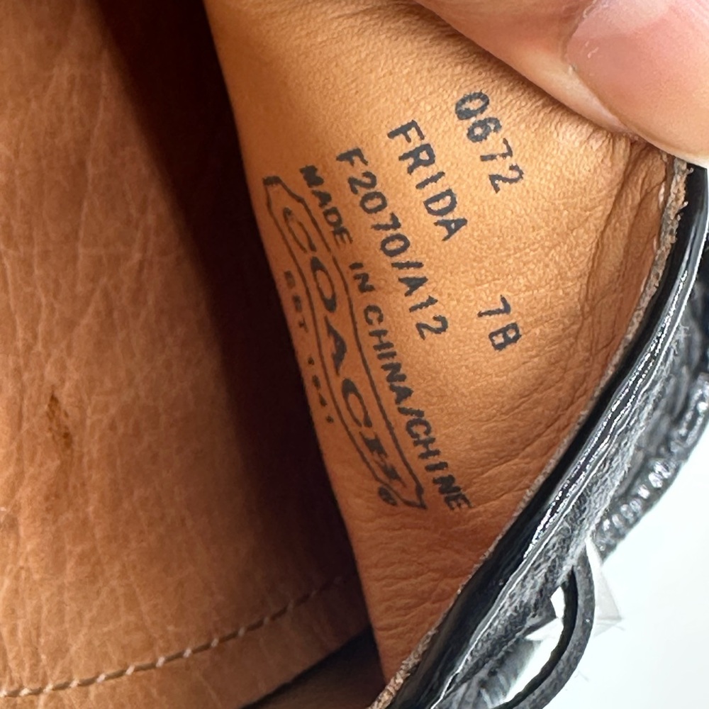 Coach Black Loafers with Tassels and Metallic Accent Women’s US 7 With The Box - Picture 13 of 16